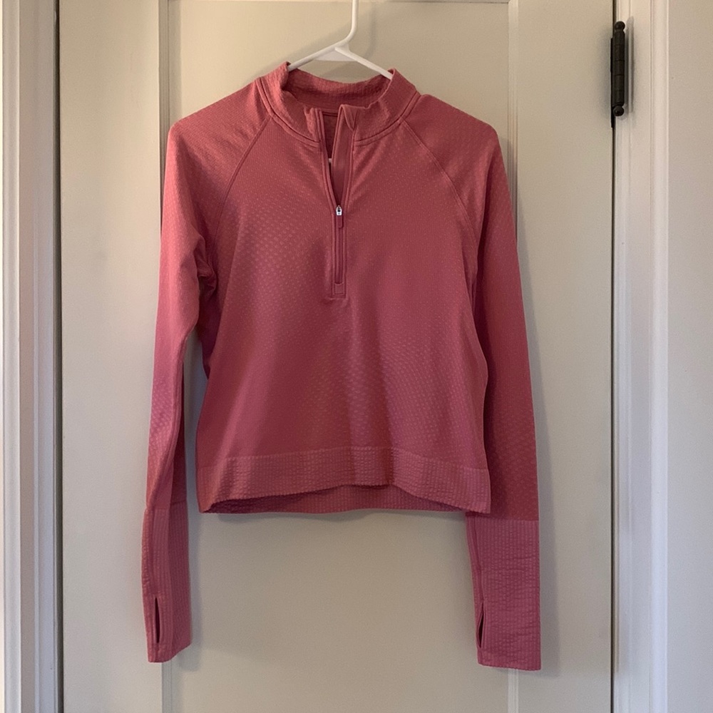 Rest Less Cropped Half Zip